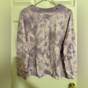 Womens long sleeve tie dye shirt